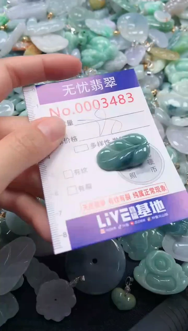 颈饰未镶嵌翡翠3483