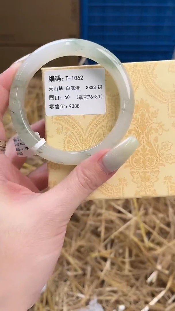 未镶嵌手镯石英质玉T-1062