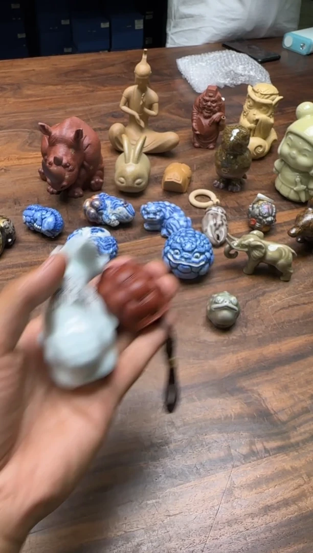 从****3龙德堂 紫砂小茶宠（富甲天下）不挑