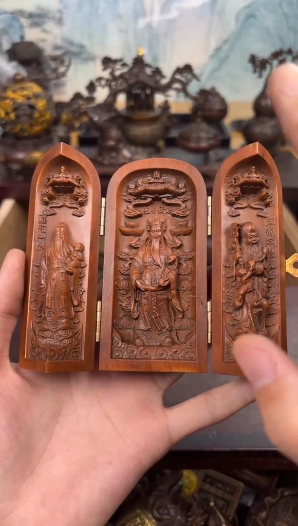 黄杨木百福铜器专属精选链接