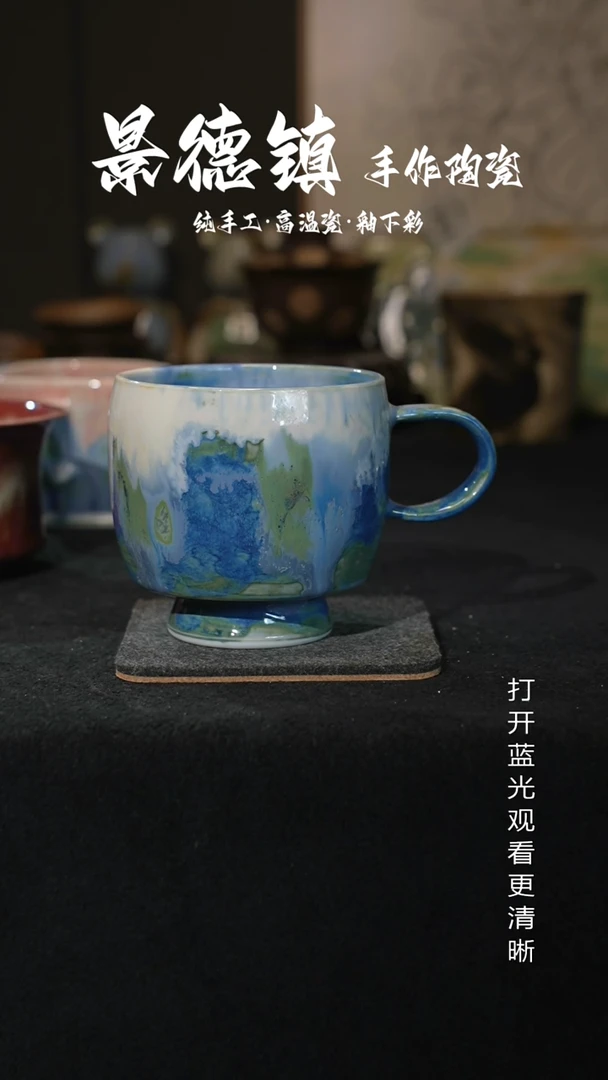 原创景德镇手工高温陶瓷068