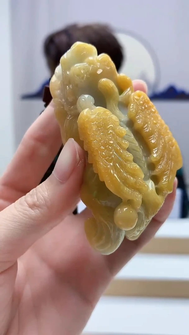 未镶嵌定制翡翠5159zm-毛货挂件116