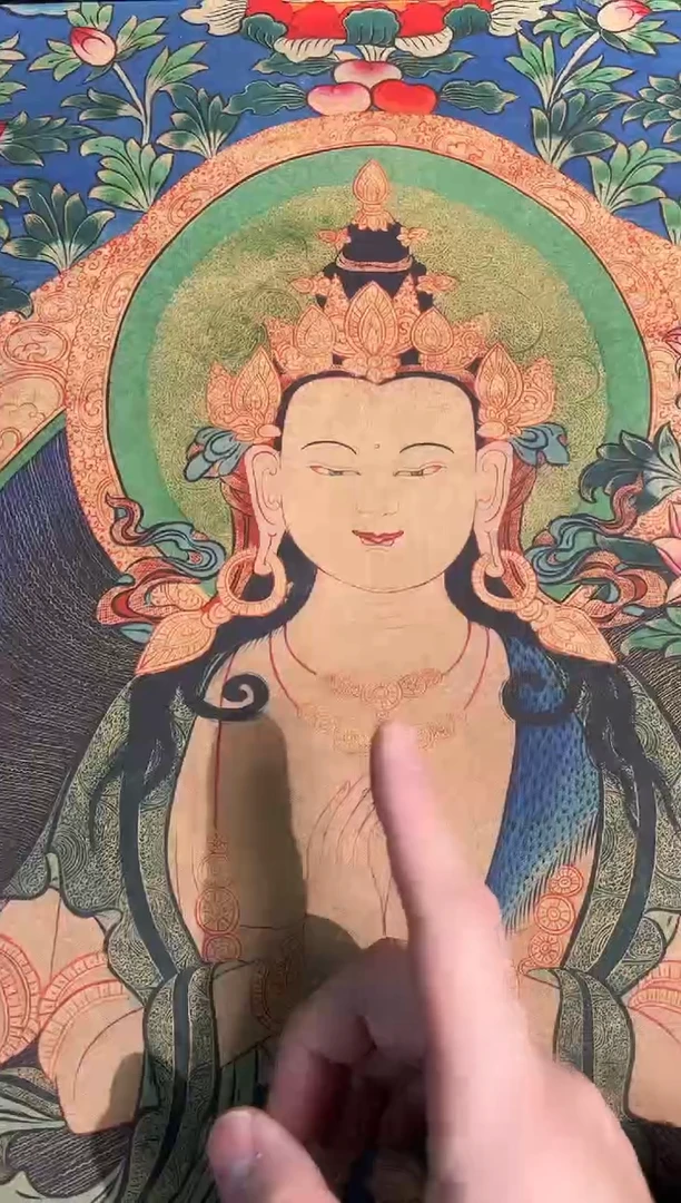 卷轴画天天的唐卡tk160