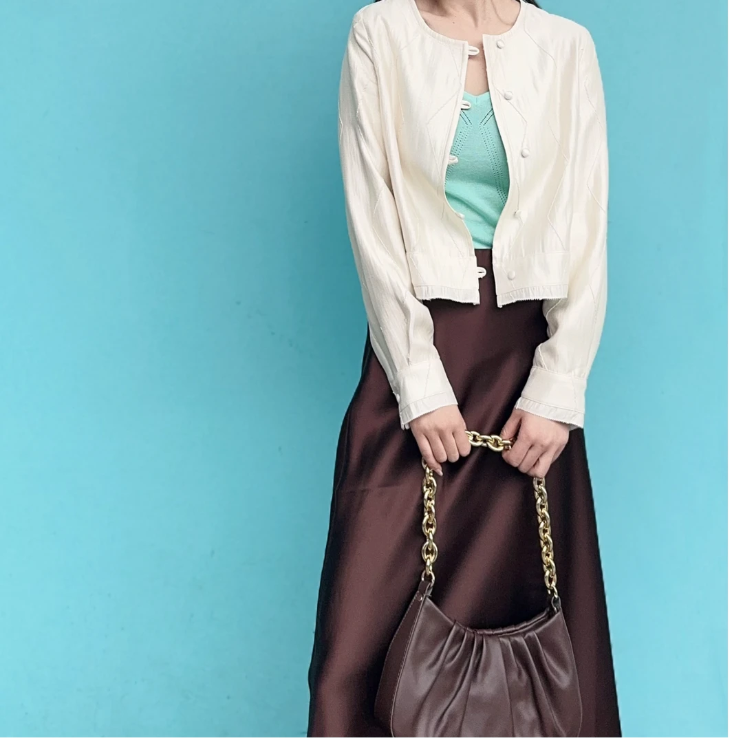 soodyoow香风短外套百搭0655复古女士时尚1208夏季