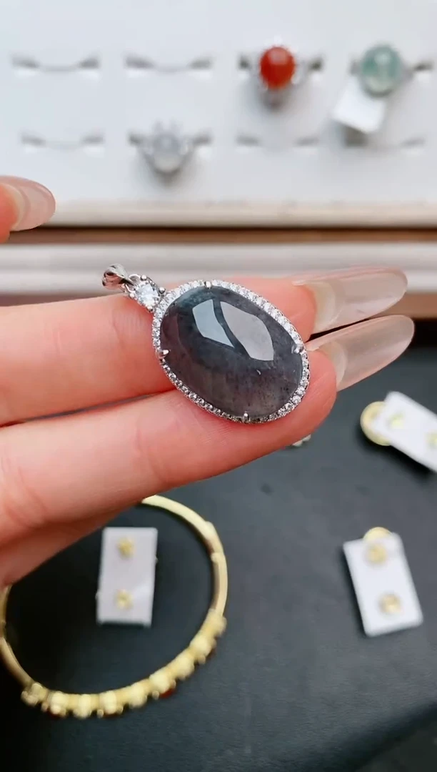 【闪购商品】翡翠戒指银S925镶嵌......