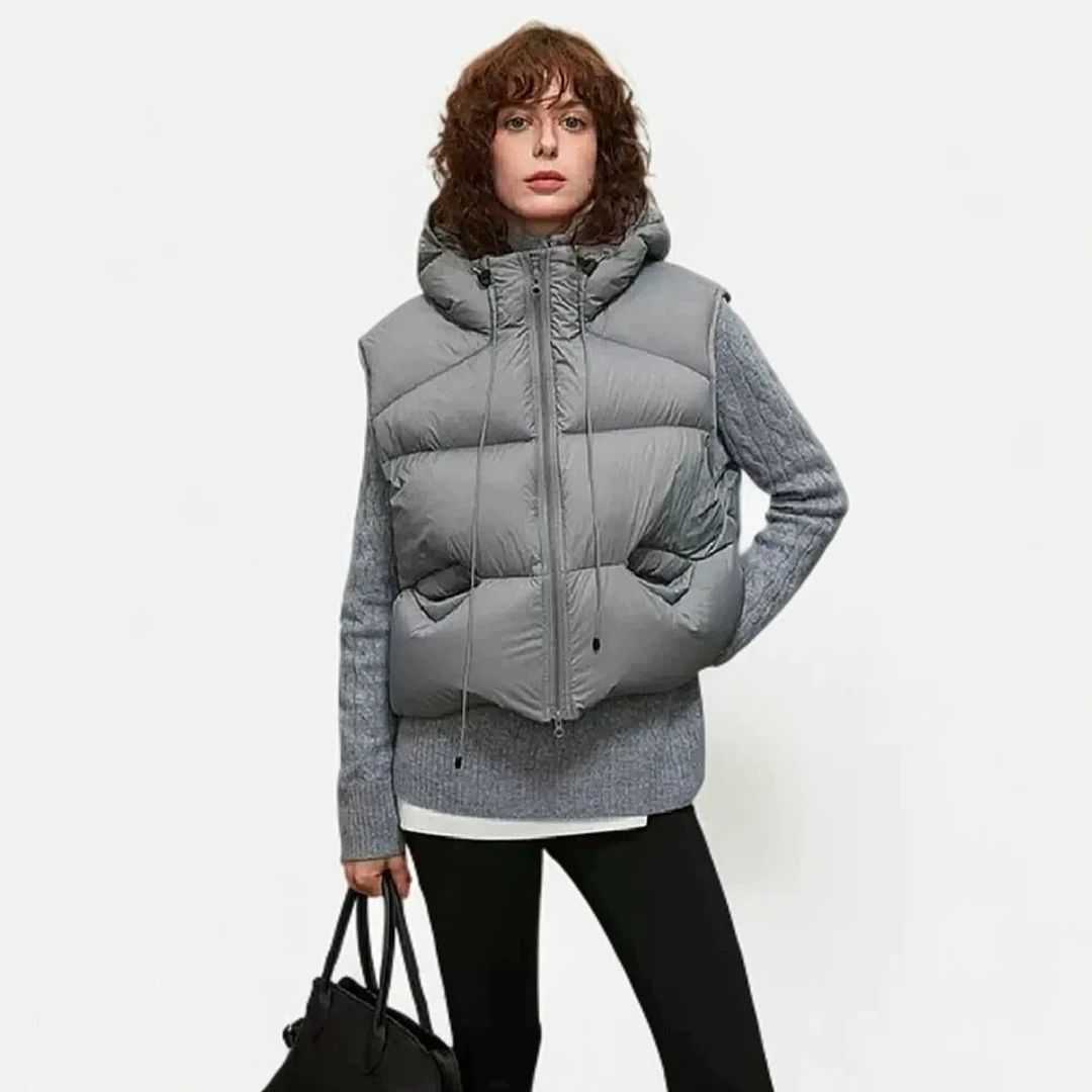 新国标云感零压高奢连帽90羽绒服运动时尚休闲马甲XXX