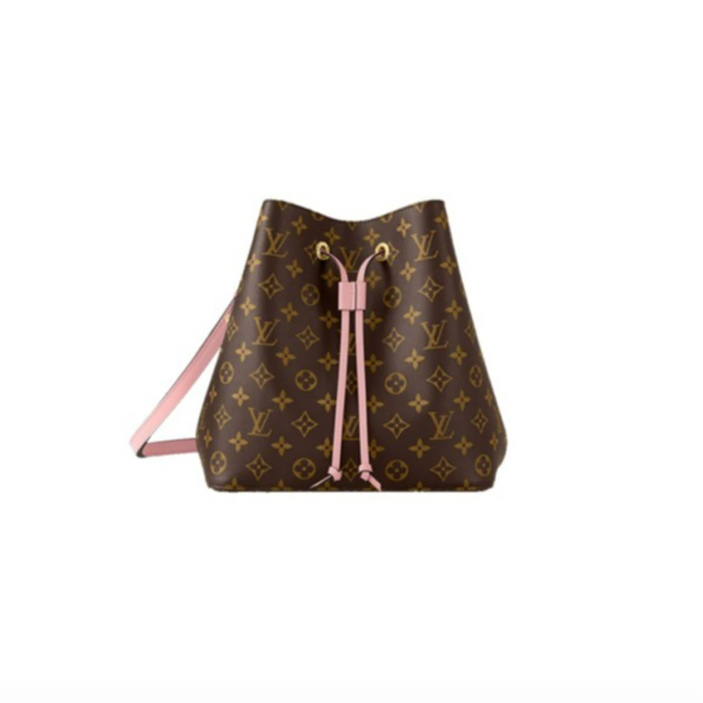 99新 LouisVuitton/路易威登 水桶包  粉色/红色/黑色/焦糖色
