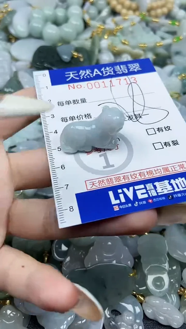 【闪购商品】翡翠颈饰未镶嵌天然A货翡翠