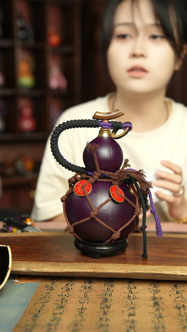 125号精品大漆酒葫芦防腐防渗装水茶酒