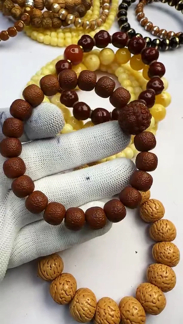 吊坠猴头核桃猴头手串