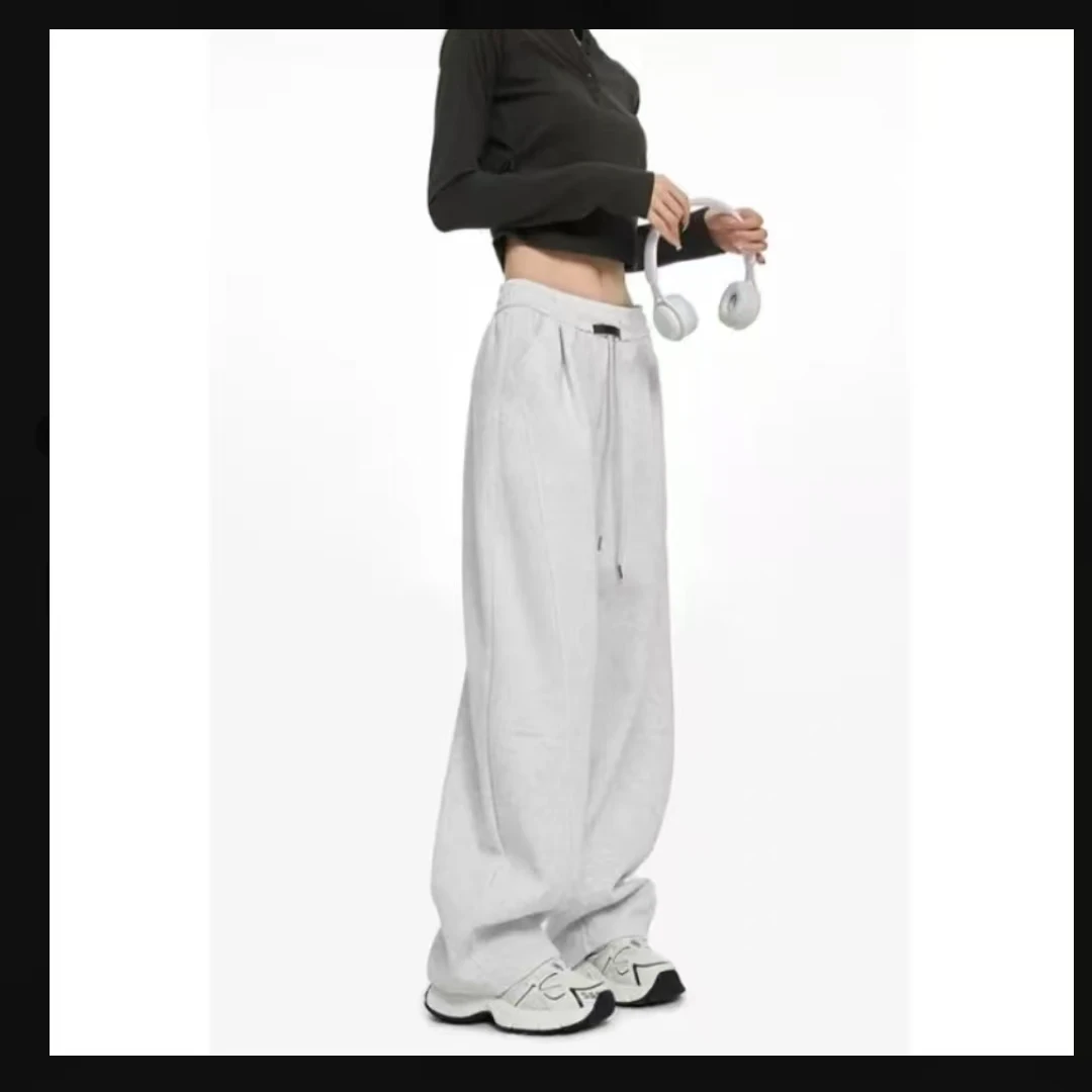 【现货秒发】金标品质2025年新款高腰显瘦镰刀运动休闲卫裤