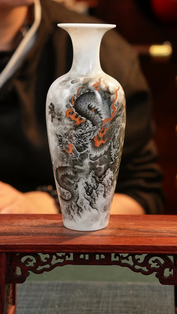 【闪购商品】摆件纯手工手绘原创瓷器