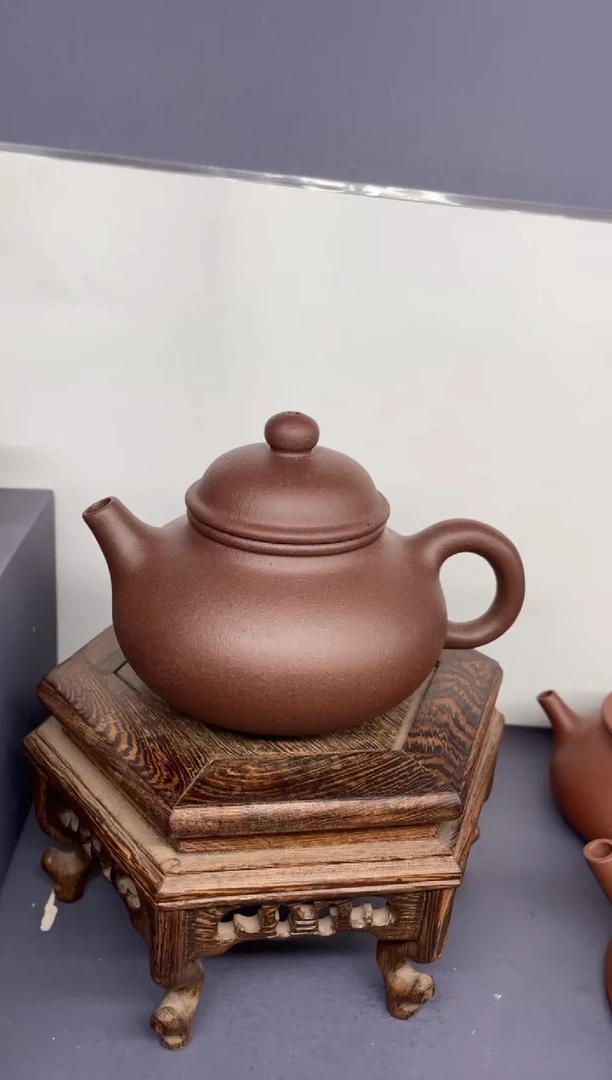 茶壶紫砂台西紫泥 容天