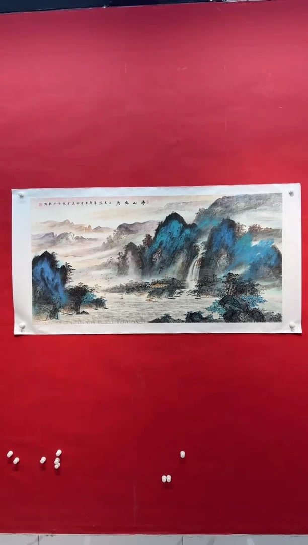 国画画家陆远华纯手绘原作