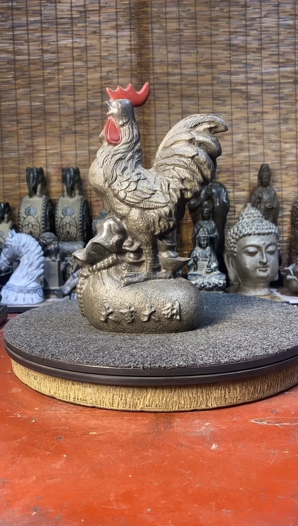 石材天然青石石雕大吉大利