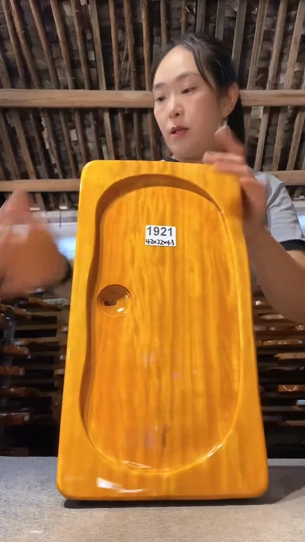 实木茶盘 一物一拍