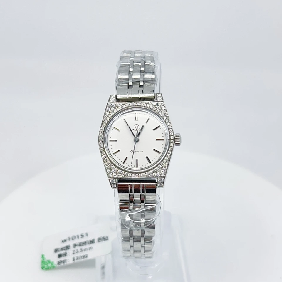 95新 Omega/欧米茄 手动机械后钻23.5mm/公价32999/w10151