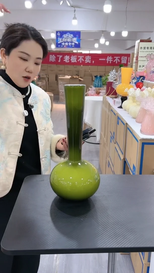 【闪购商品】琉璃泰轩花器W-23晚