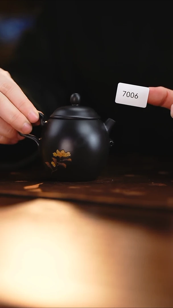 雲梦茶器紫陶茶壶7006