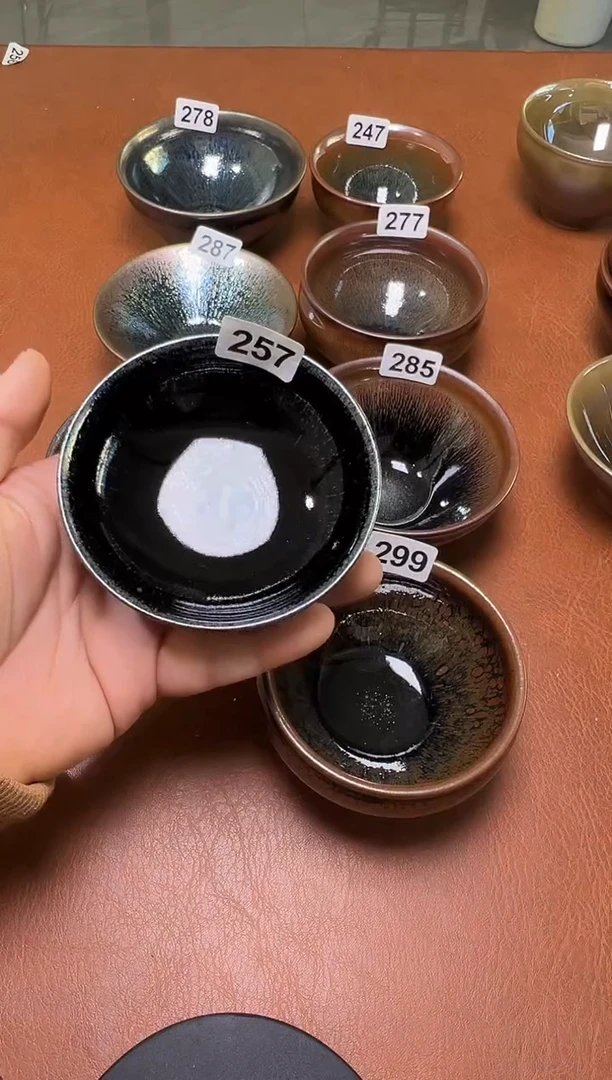 茶盏纯手工柴烧建盏257