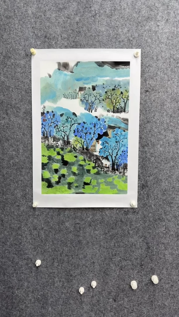 国画DH-WSQ老师绘画作品