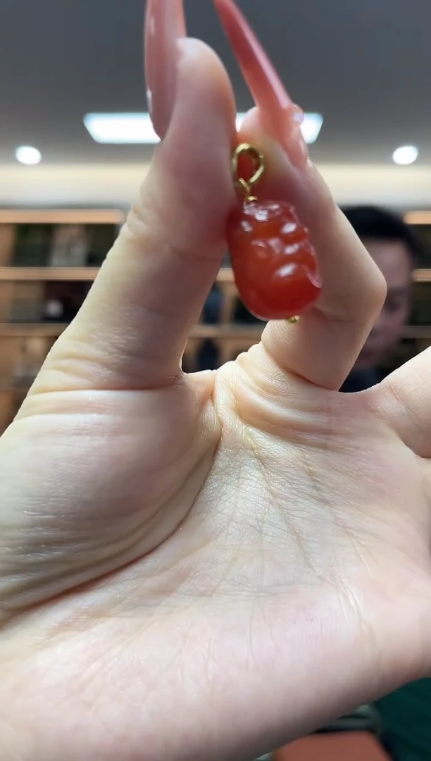 玛瑙/玉髓·未镶嵌多样性发一件