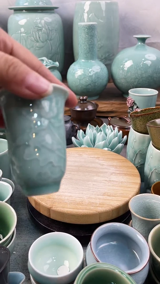 【闪购商品】微瑕福利款 慧仙青瓷 瓷器