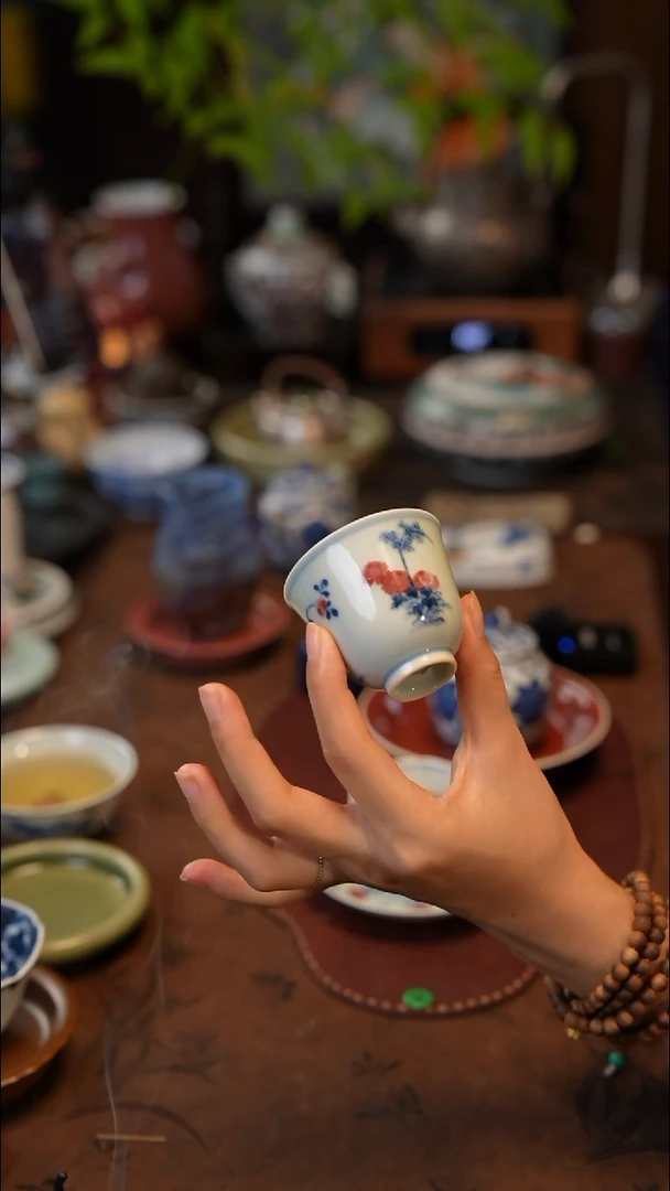 丰青堂三秋杯  景德镇陶瓷福利款