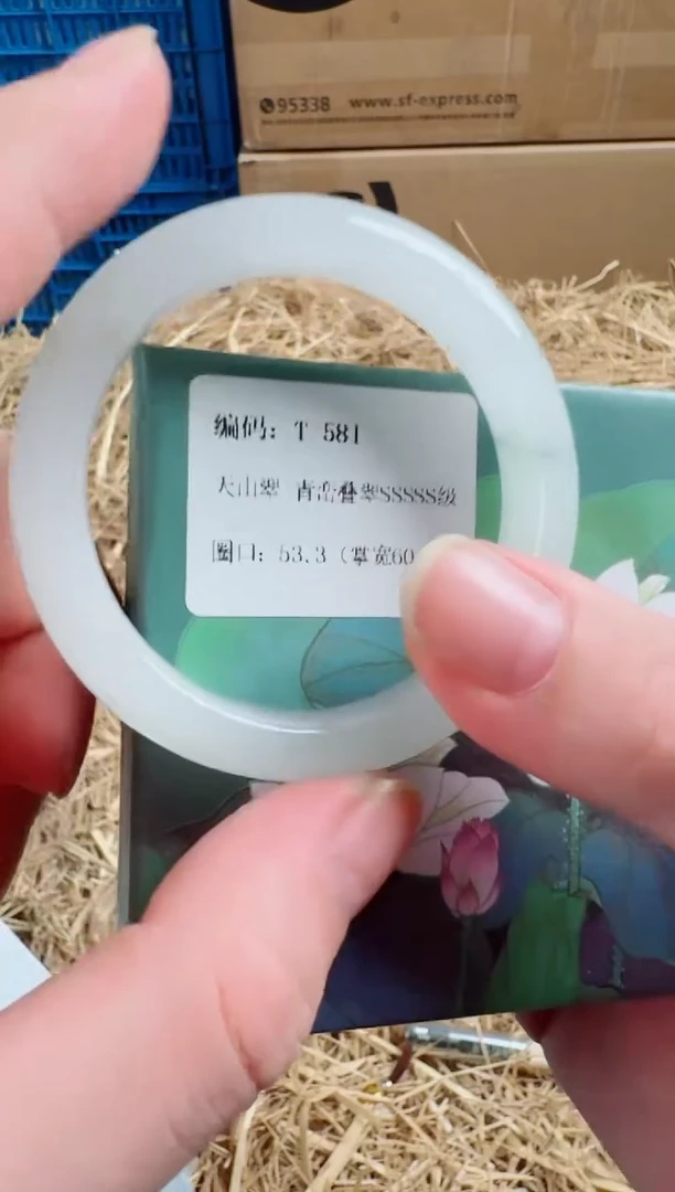 未镶嵌手镯石英质玉T-581