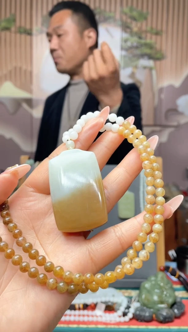 【闪购商品】和田玉颈饰未镶嵌一