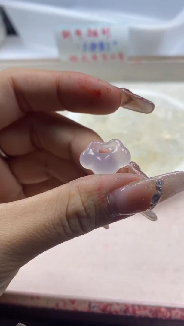 【闪购商品】南红玛瑙颈饰未镶嵌x1163如意祥云1个