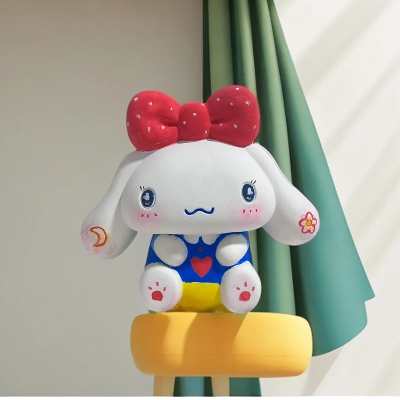 网红玉桂狗石膏娃娃大号3D涂色白胚创意亲子涂鸦DIY益智玩具
