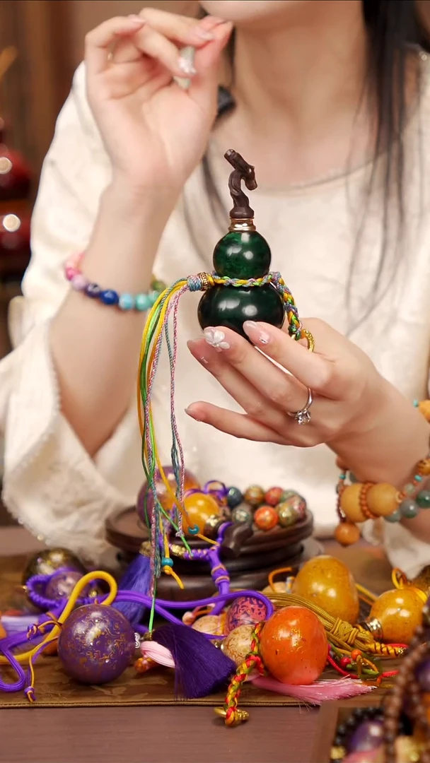 92易林大漆开口小葫芦--178