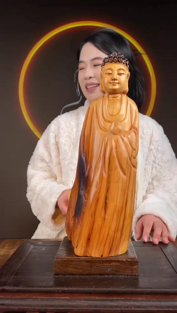 柏木（崖柏）手工摆件,先抢先得! 编号:81