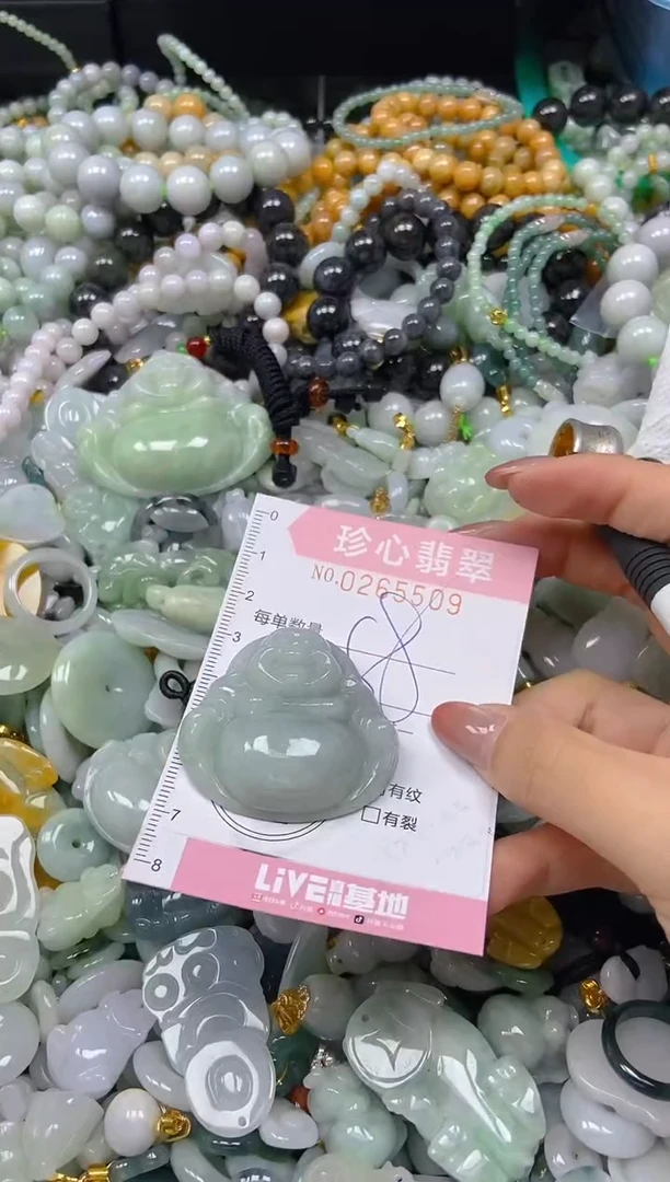 翡翠未镶嵌颈饰闪购0265509