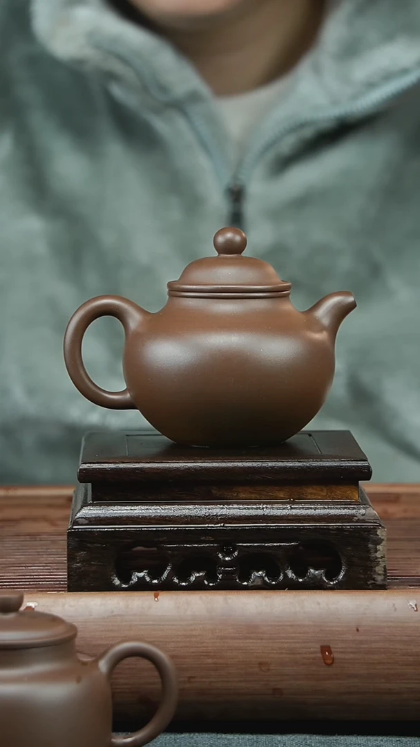 【闪购商品】紫砂茶壶紫泥180cc