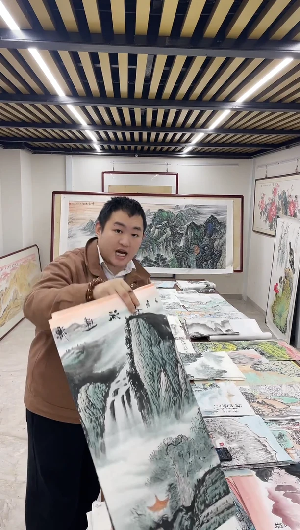 国画阿豪专属链接-李土庆青绿带证书