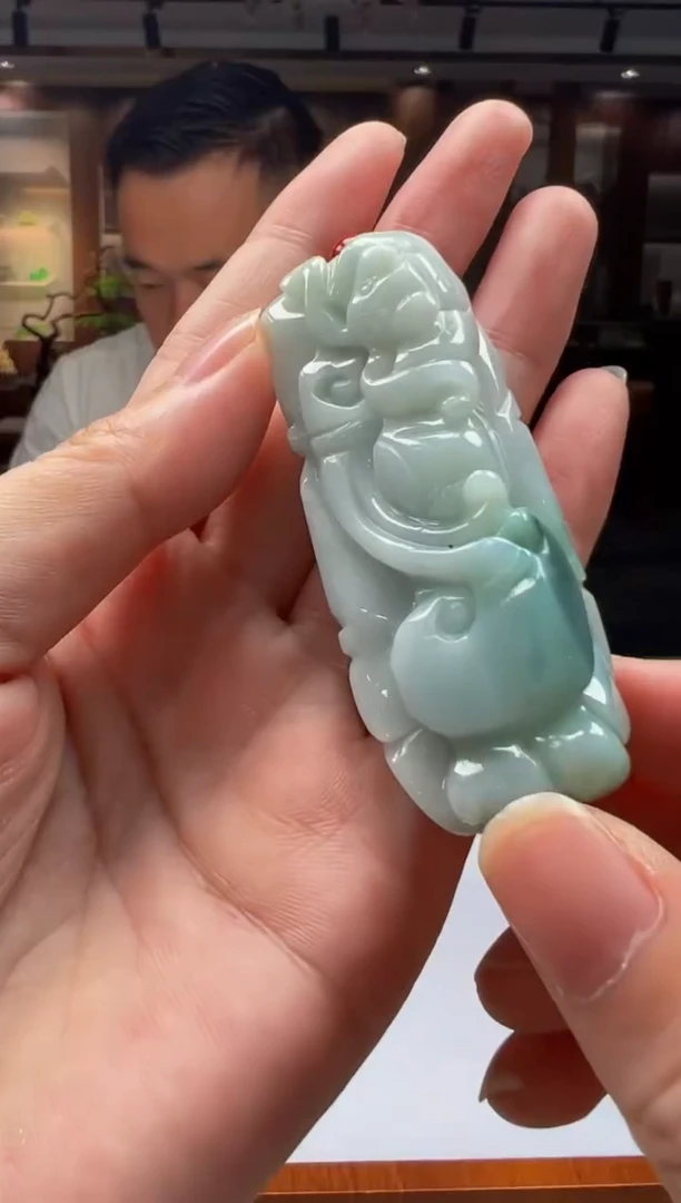 翡翠未镶嵌颈饰YY2025-8-1-5