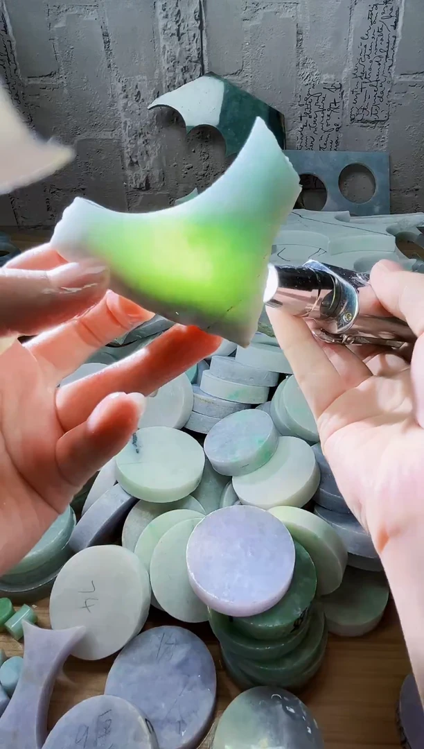 配石翡翠天然翡翠A货502