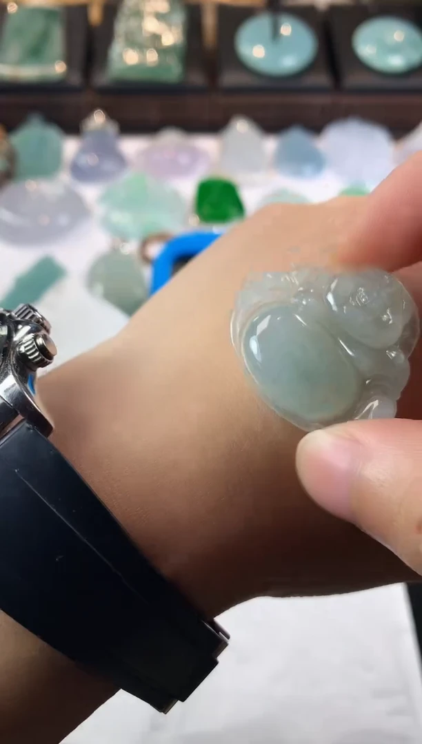 未镶嵌定制翡翠毛货不退不换