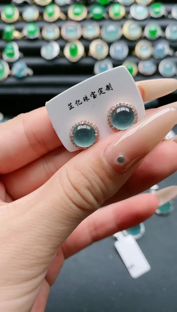 【闪购商品】翡翠戒指银S925镶嵌11111111