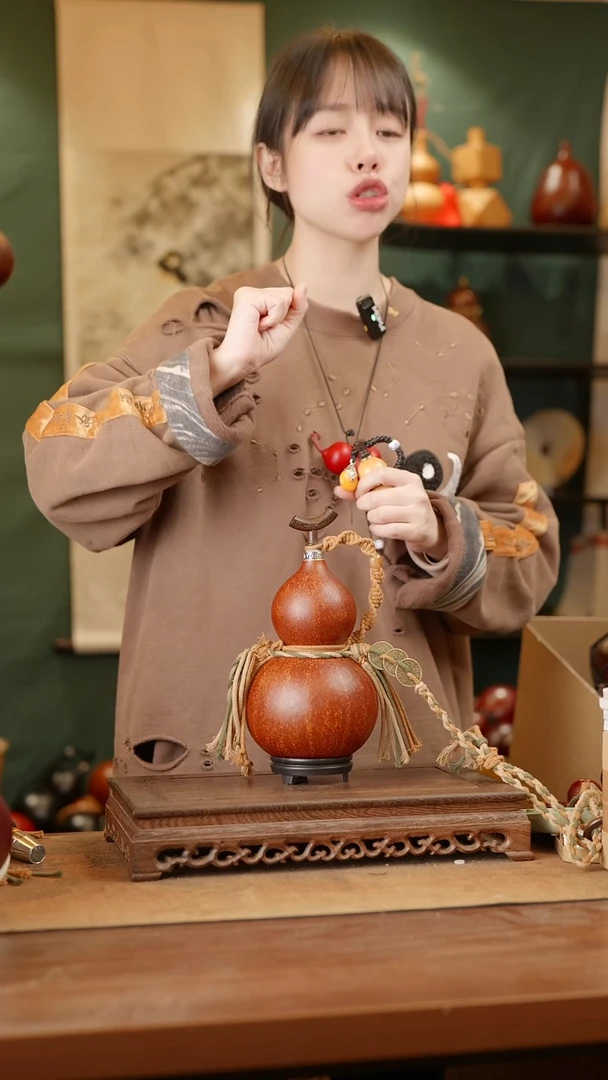 213号精品天然大漆酒葫芦一物一拍~