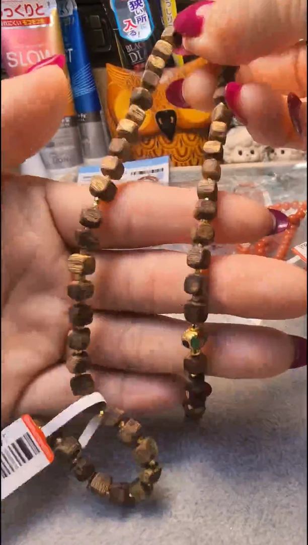 银S925镶嵌手链水晶JAA618 沉香项链