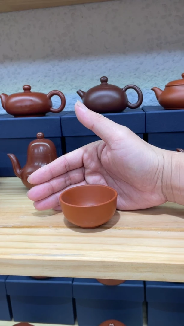 【闪购商品】15个朱泥杯50毫升浮力·······