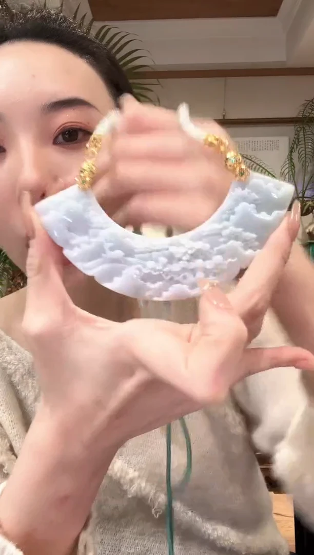 【闪购商品】翡翠颈饰未镶嵌国风