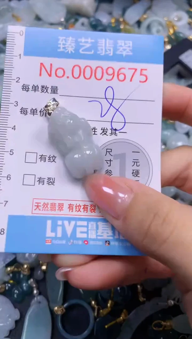 颈饰未镶嵌翡翠9675