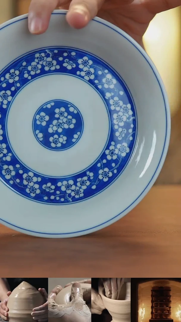 壶承景德镇全手工手绘