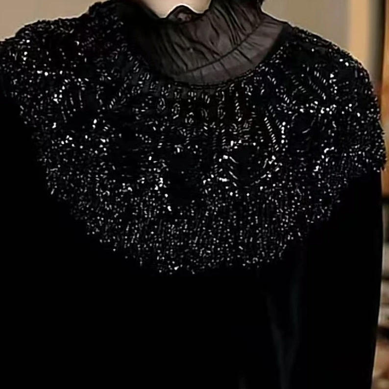 篱君25春季新款云肩