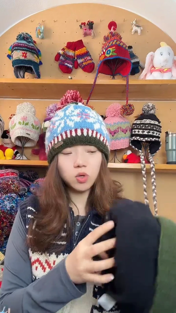 羊毛百分百纯羊毛纯手工帽子闪购15