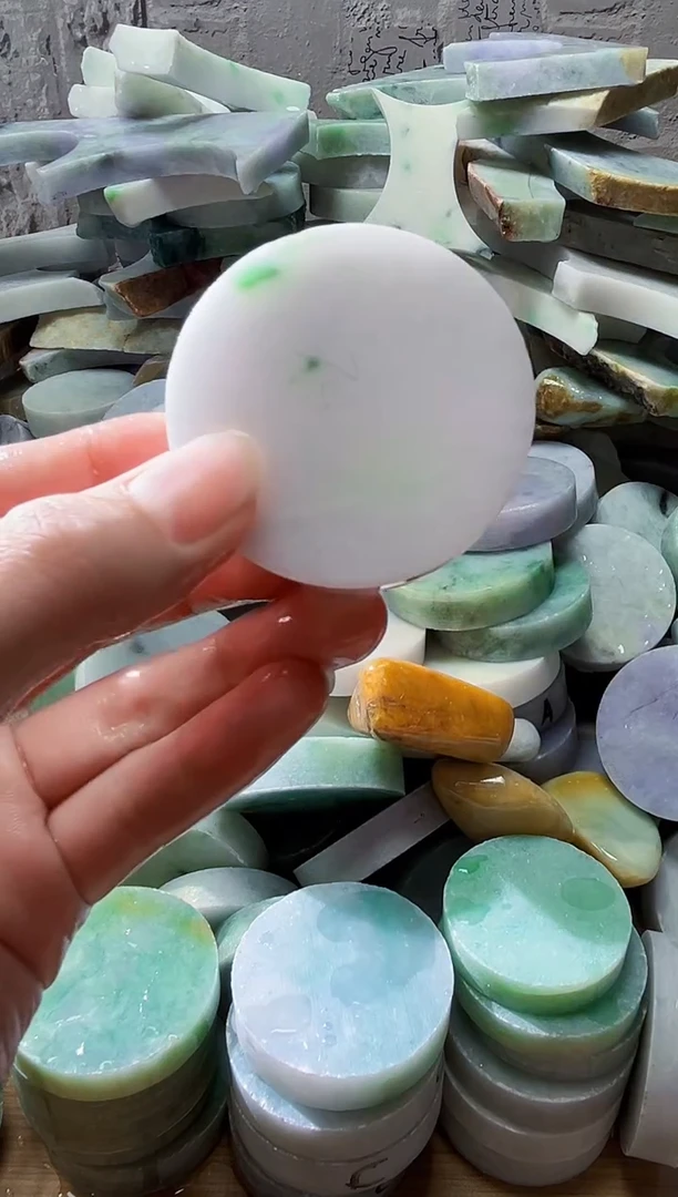 裸石翡翠天然翡翠A货石 南 610